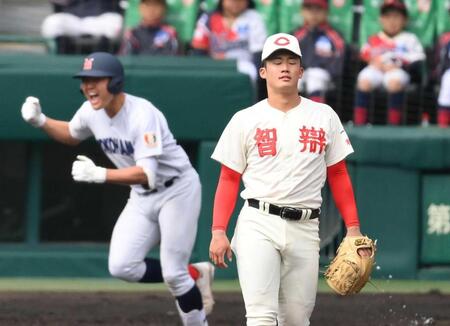 智弁和歌山・中谷監督「力の差見せつけられた」エース渡辺が９失点　３１年ぶり春の頂点届かず